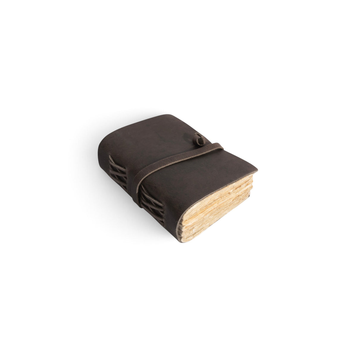 Mini Wrap Leather Journal 2nd Edition - Smoke