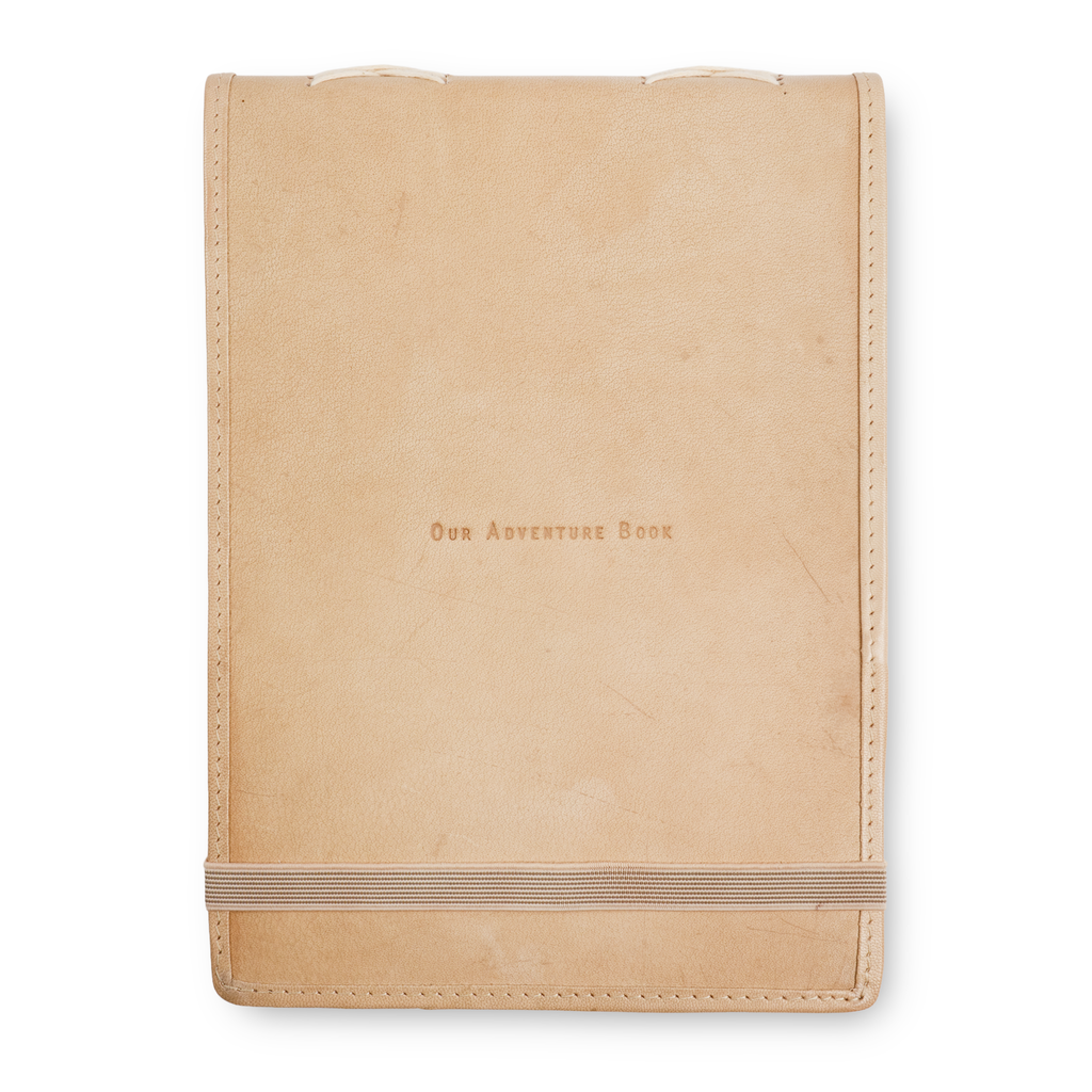 Our Adventure Book Signature Leather Journal - Honey