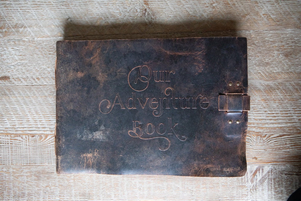 Our Adventure Leather Story Keeper 14" x 10" - Bark