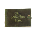 Our Adventure Leather Story Keeper 14" x 10" - Moss