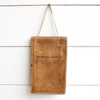 What Good Shall I Do Hanging Leather Journal