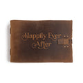 Happily Ever After - Leather Story Keeper 14"x10" - Terracotta