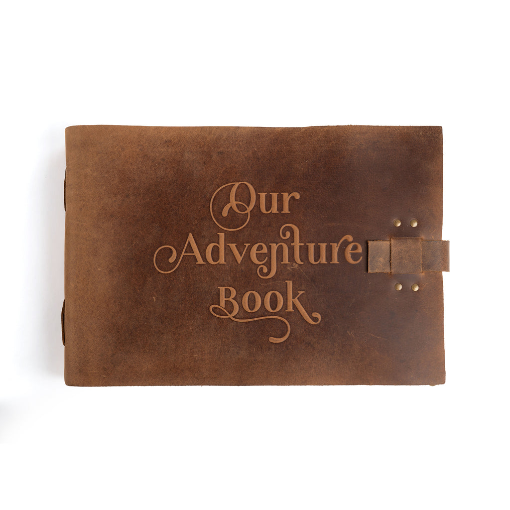 Our Adventure Leather Story Keeper 14" x 10" - Terracotta