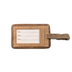 Peter Pan Leather Luggage Tag - 5”x3