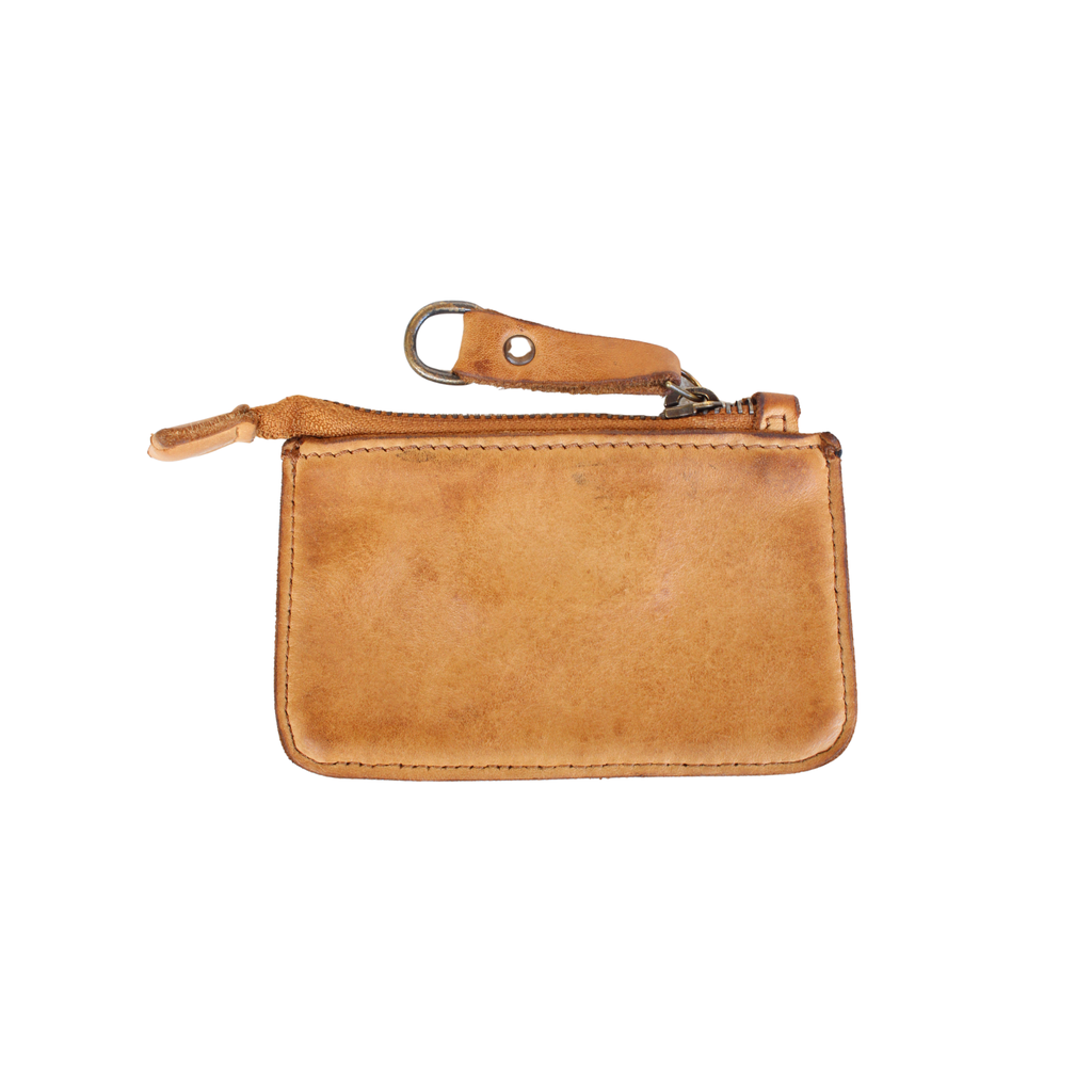 Scale Key Wallet Beige