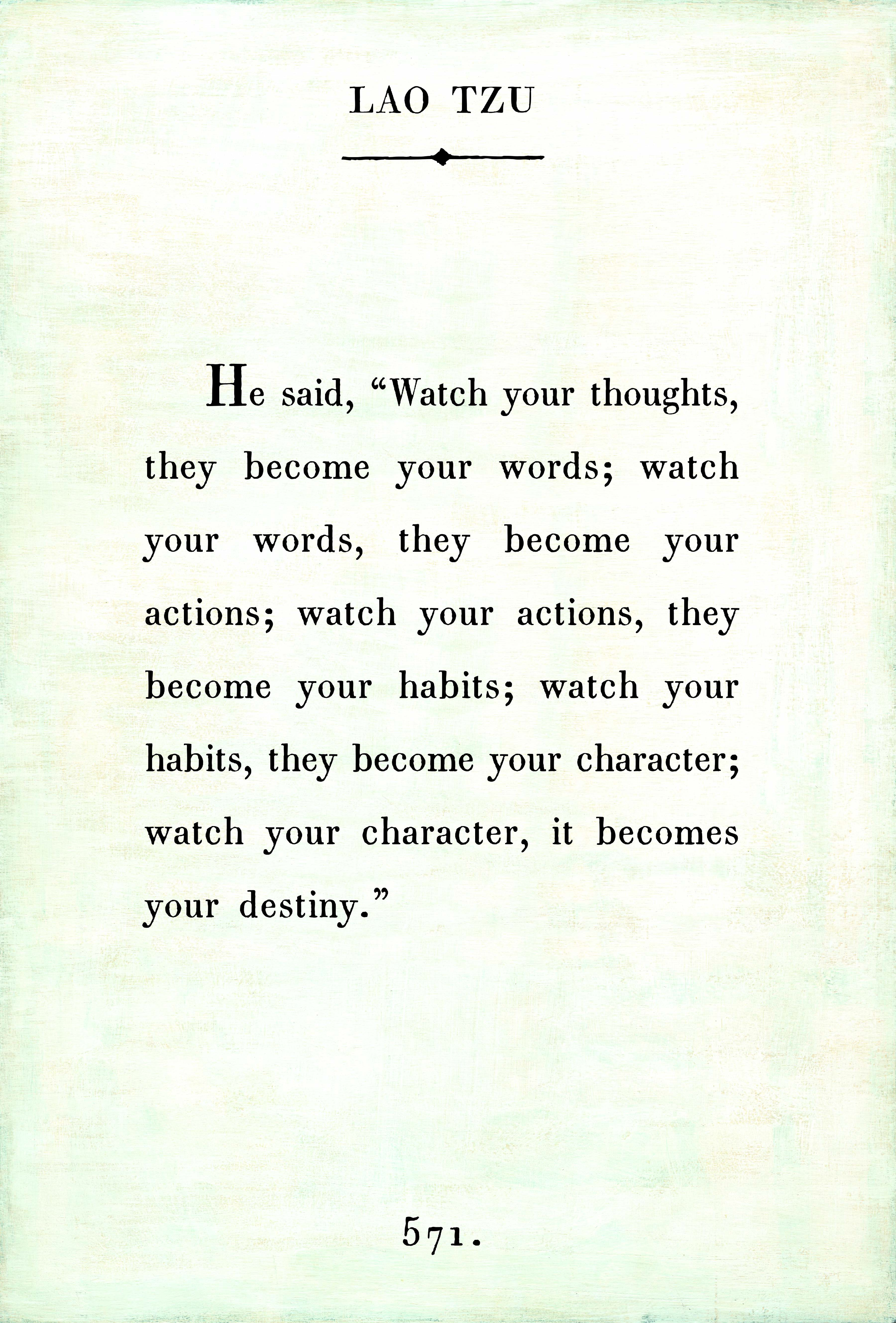 Lao Tzu Art Print - Book Collection