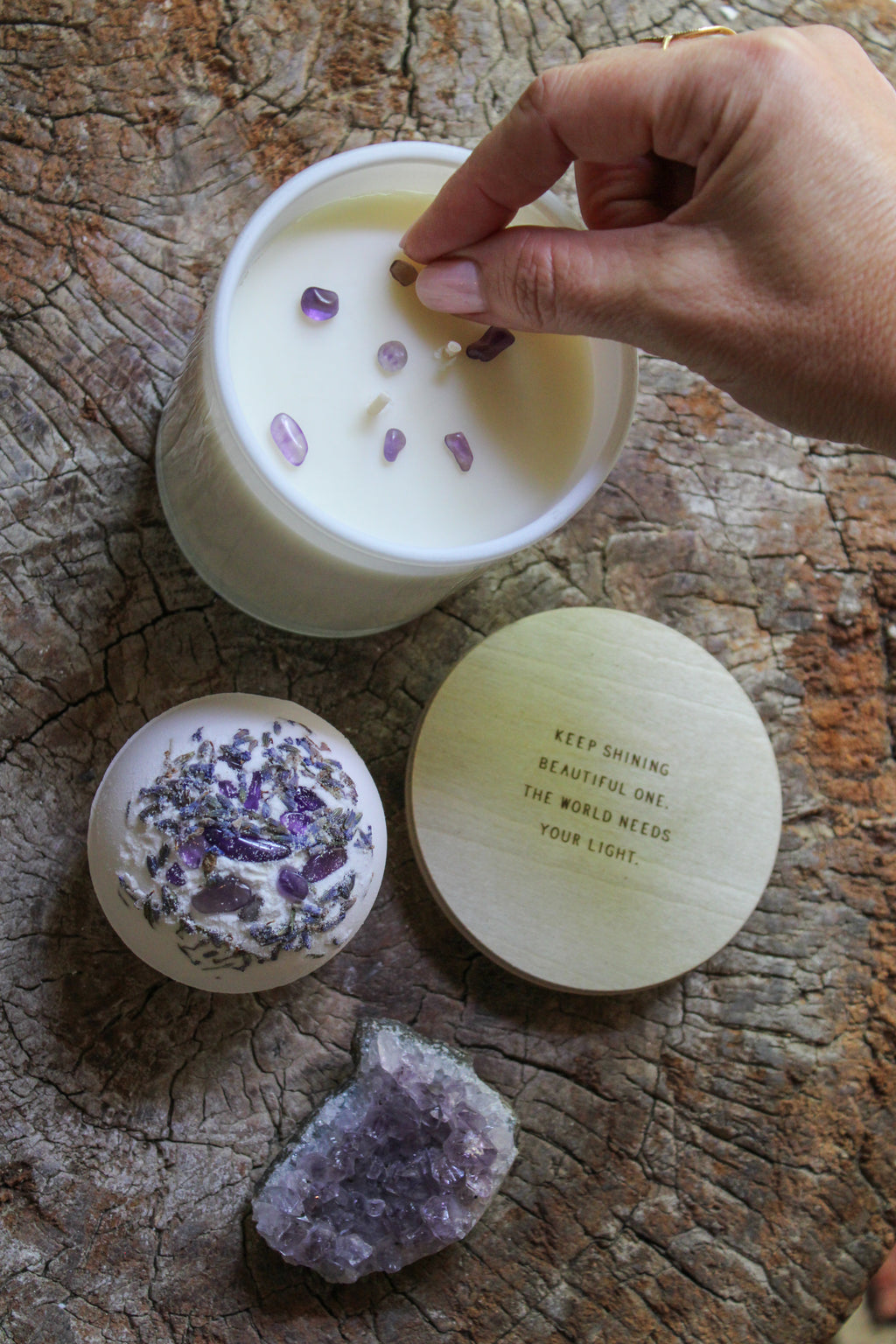 Keep Shining Beautiful One Lightkeeper Candle