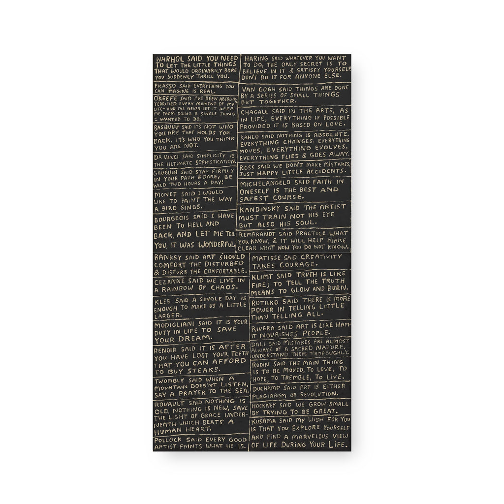 Masters Art Print in Black
