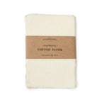 Handmade Cotton Paper Bundle - Cream
