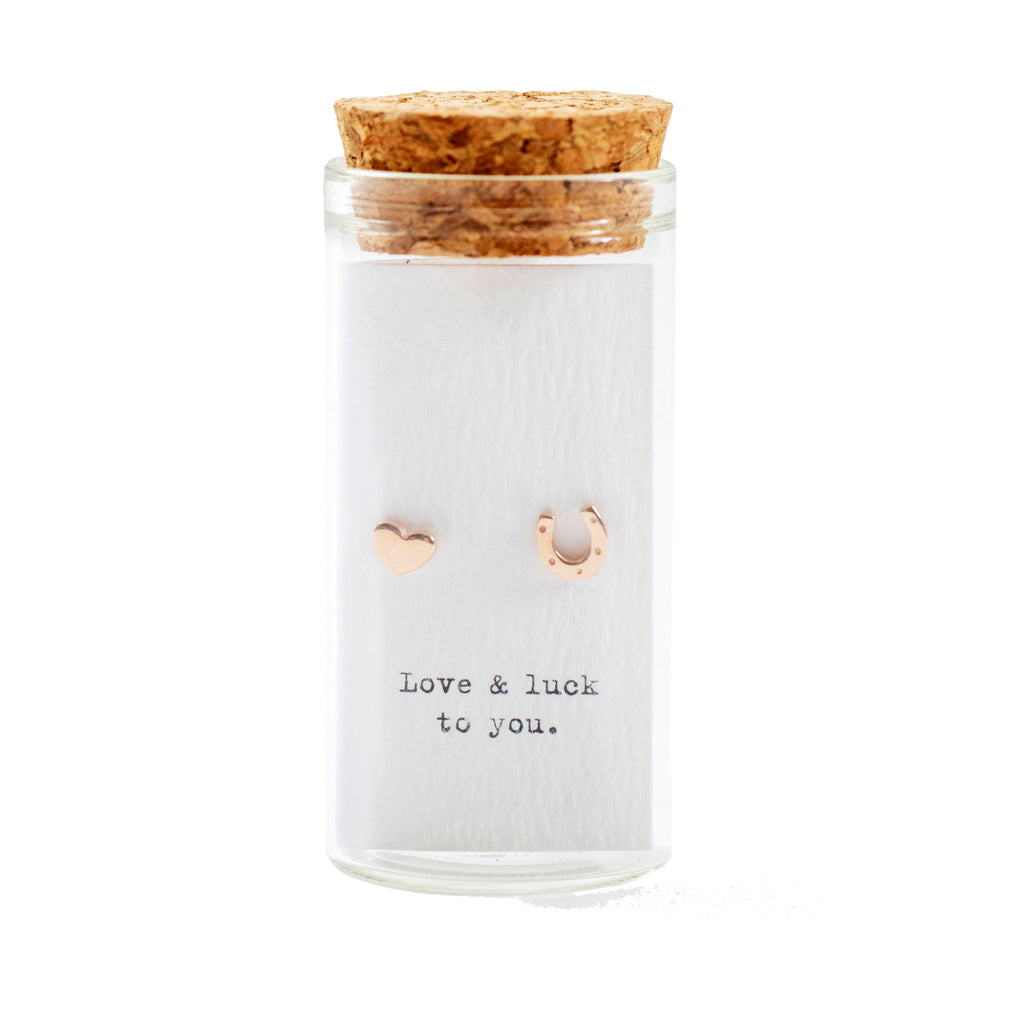 Message in a Bottle Earring Collection