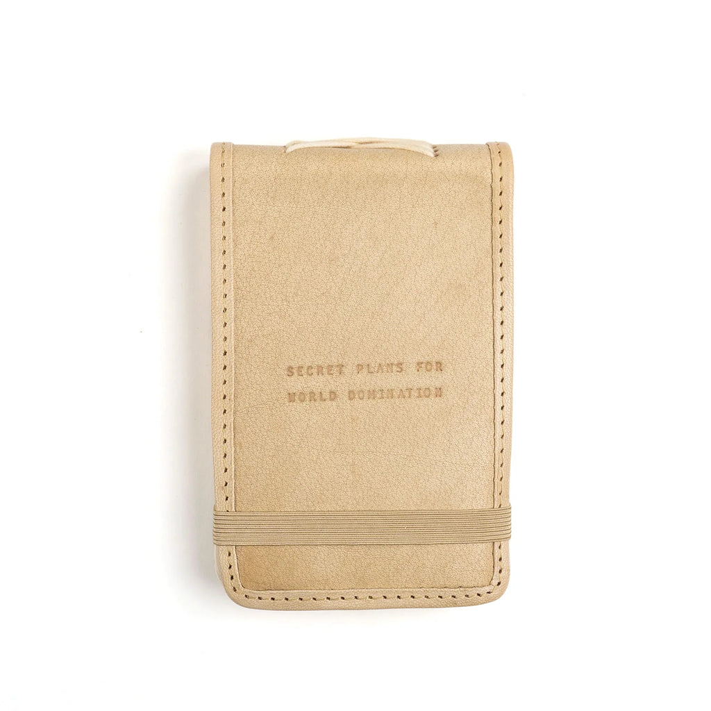 Mini Signature Leather Journals - Honey