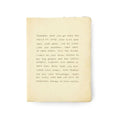 Large Remember When Deckled Edge Notebook in Cream-  6x8
