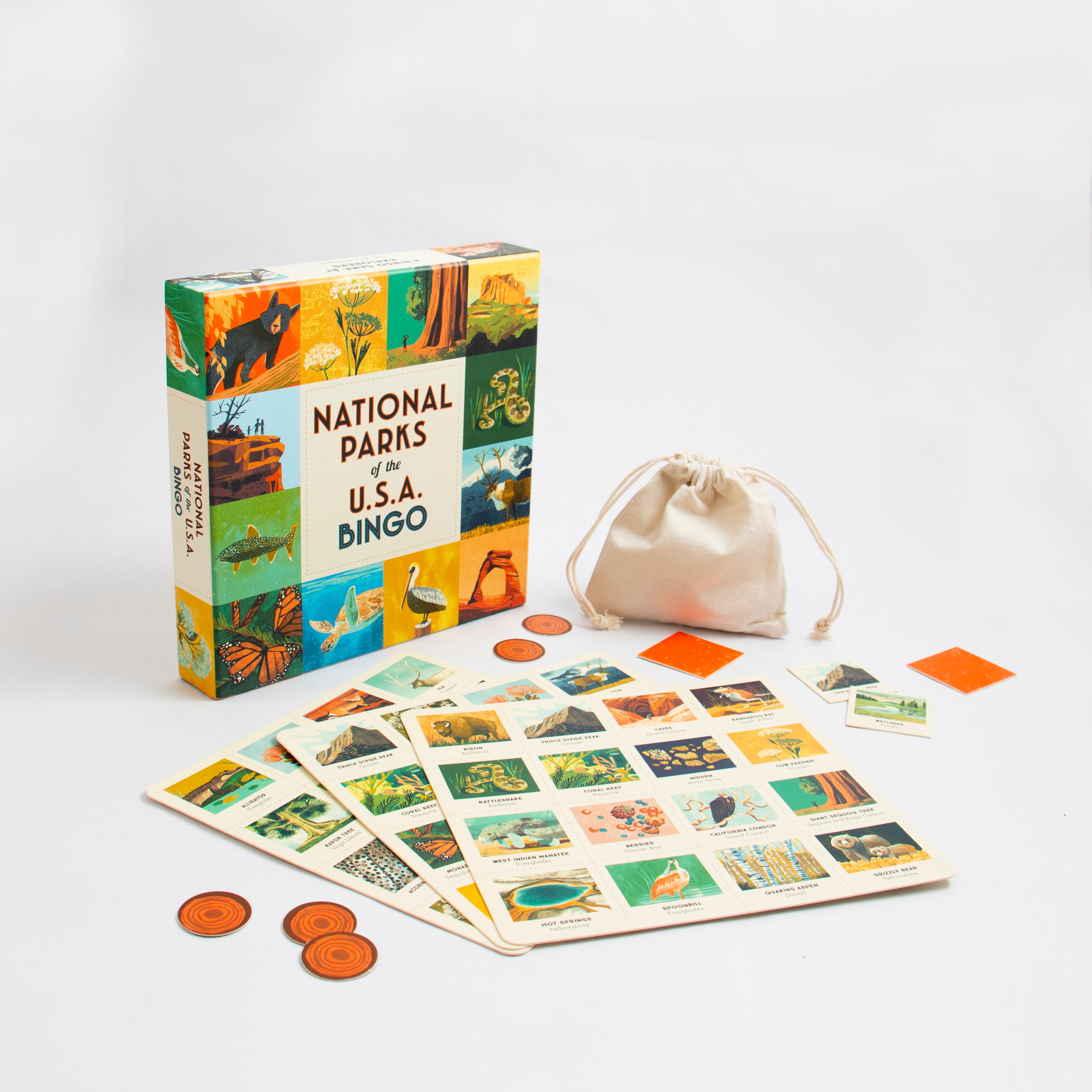 National Parks of the USA Bingo