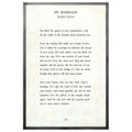 On Marriage Art Print - Grey Wood