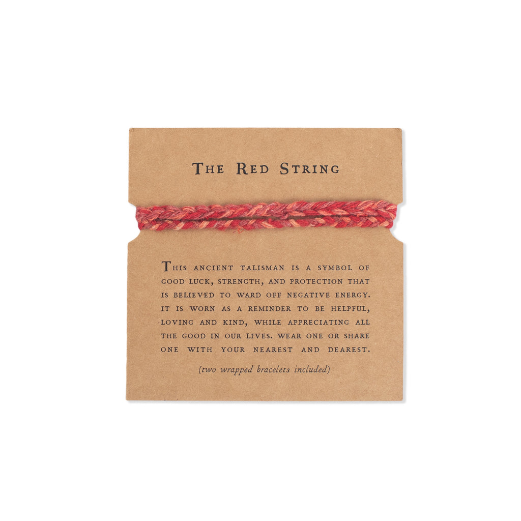 The Red String Bracelet Card
