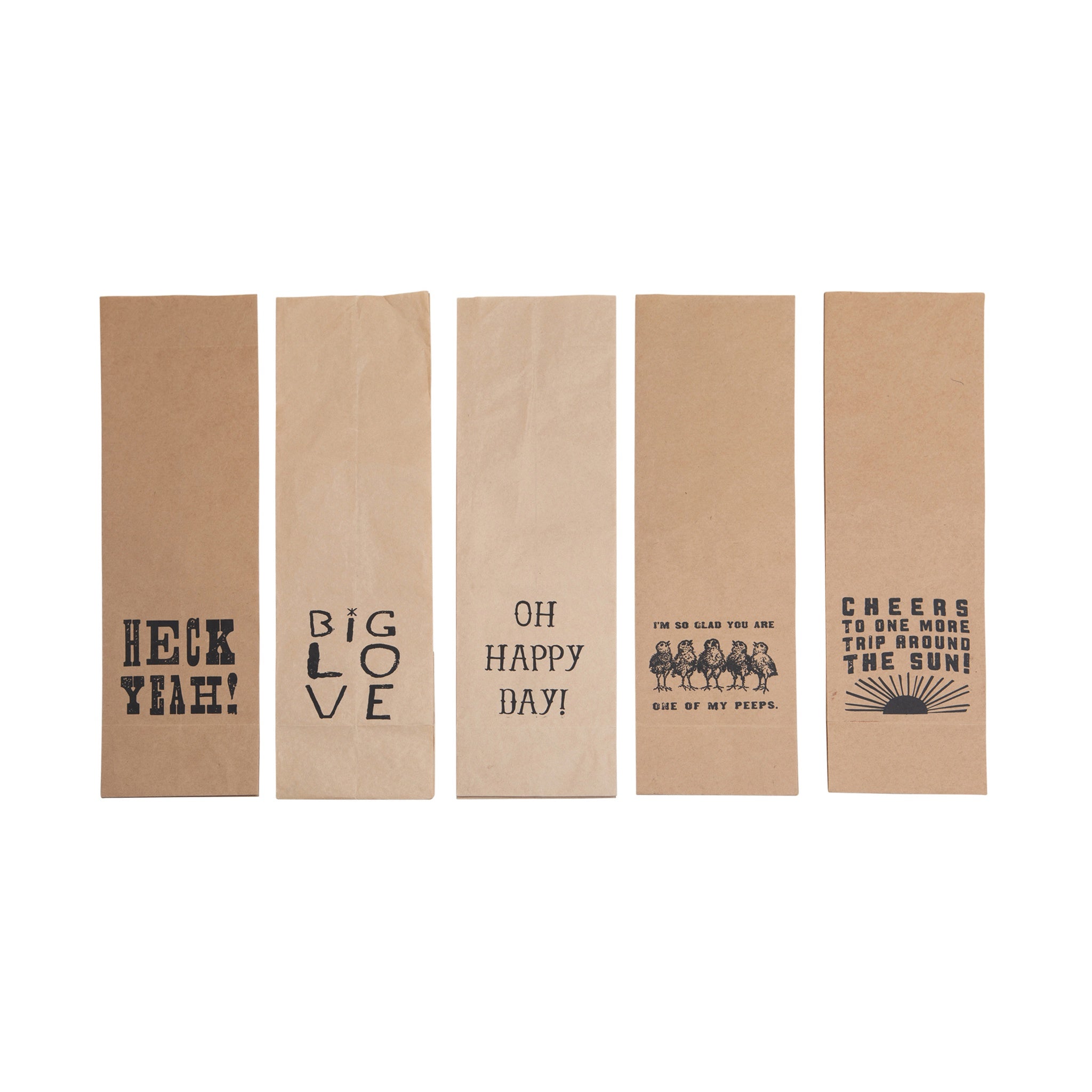 ***Oh Happy Day Paper Wine Bag