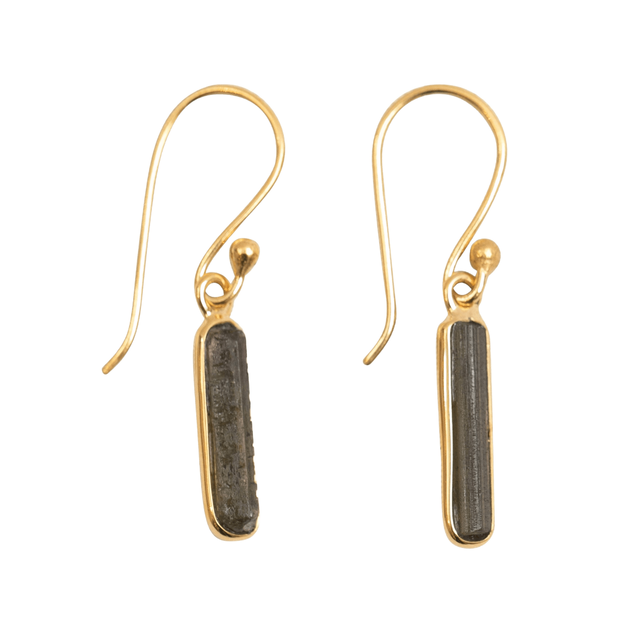 [DEV TEST] Tourmaline Bar Dangle Earrings