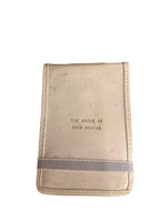 Mini Signature Leather Journals - Honey