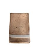 Reasons To Be Happy Mini Leather Journal - Maple