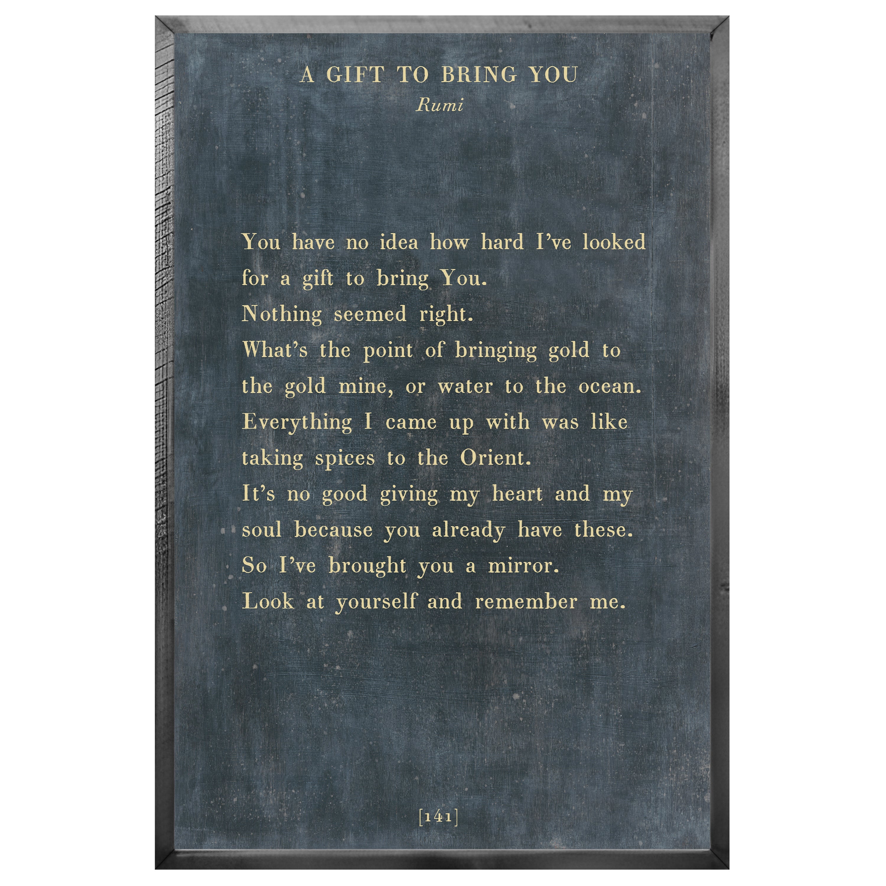 A Gift To Bring You - Poetry Collection