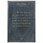 Ray Bradbury Art Print - Grey Wood