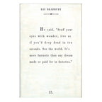 Ray Bradbury Art Print - Gallery Wrap
