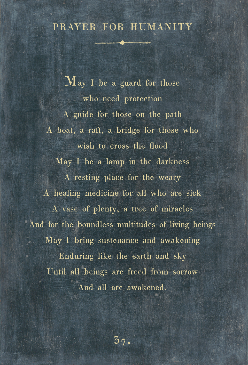 Prayer For Humanity Art Print - Gallery Wrap