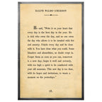Ralph Waldo Emerson Art Print - Book Collection