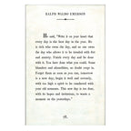 Ralph Waldo Emerson Art Print - Book Collection