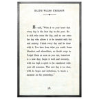 Ralph Waldo Emerson Art Print - Book Collection