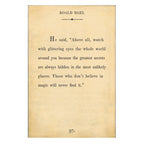 Roald Dahl Art Print - Book Collection