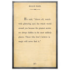 Roald Dahl Art Print - Book Collection