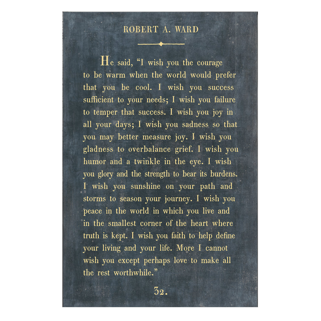 Robert A. Ward Art Print - Book Collection