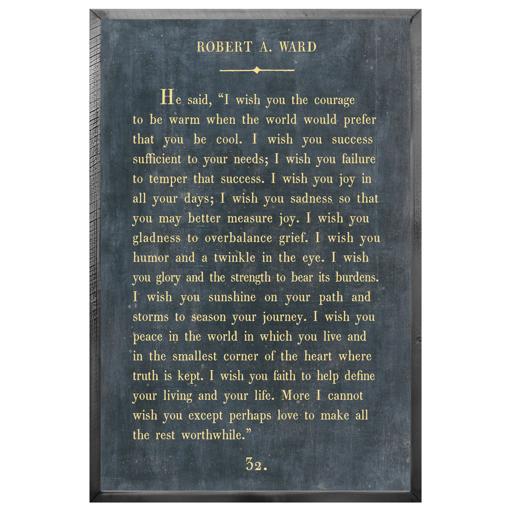 Robert A. Ward Art Print - Book Collection