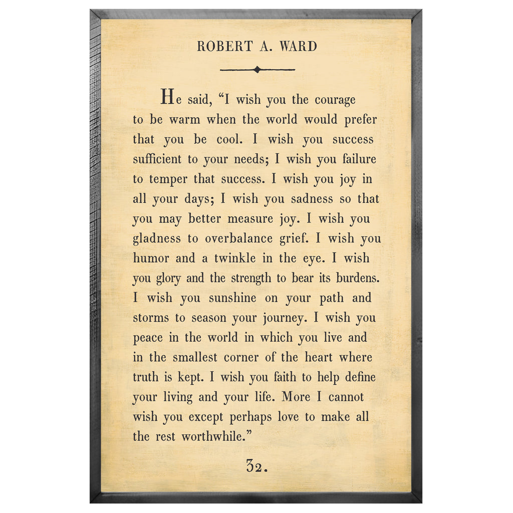 Robert A. Ward Art Print - Book Collection