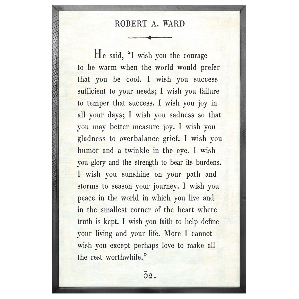 Robert A. Ward Art Print - Book Collection