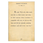 Robert Fulghum Art Print - Book Collection