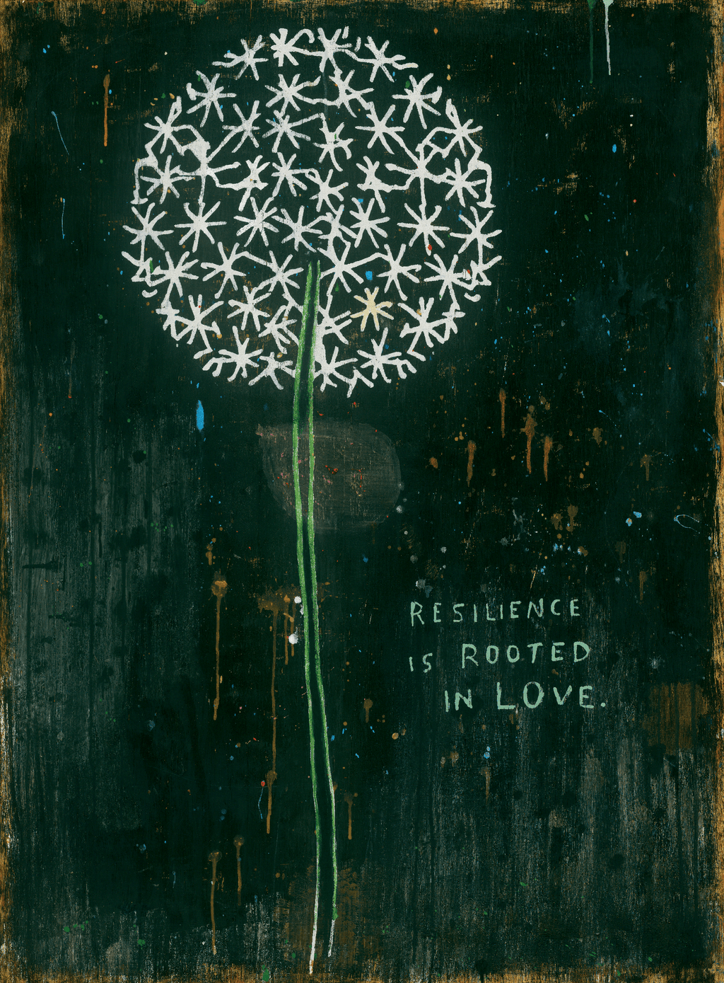 Resilience Is Rooted In Love Art Print - Gallery Wrap