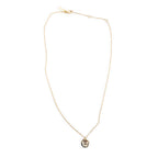 ***Round Butterfly Pendant Necklace