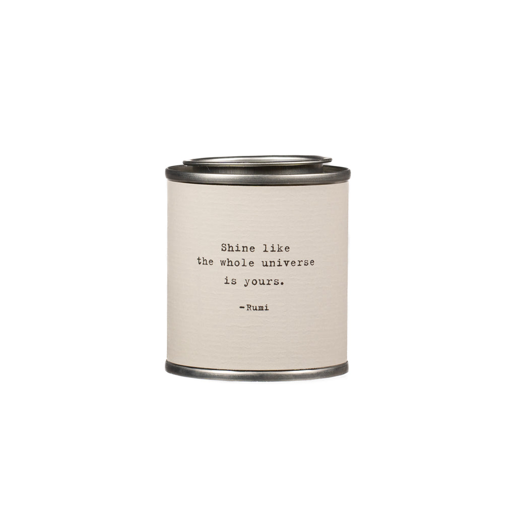 Shine Like The Whole Universe Shine Candle