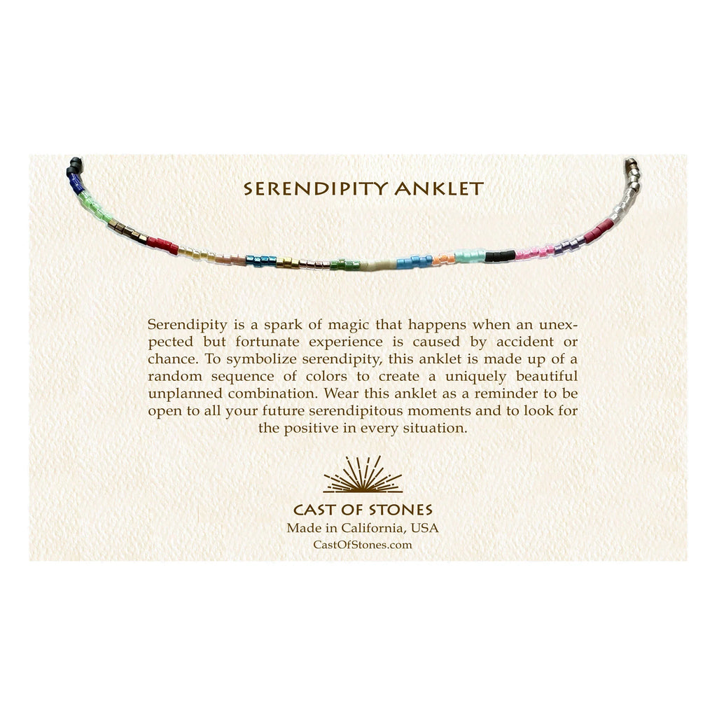 Serendipity Anklet - Bright Colors