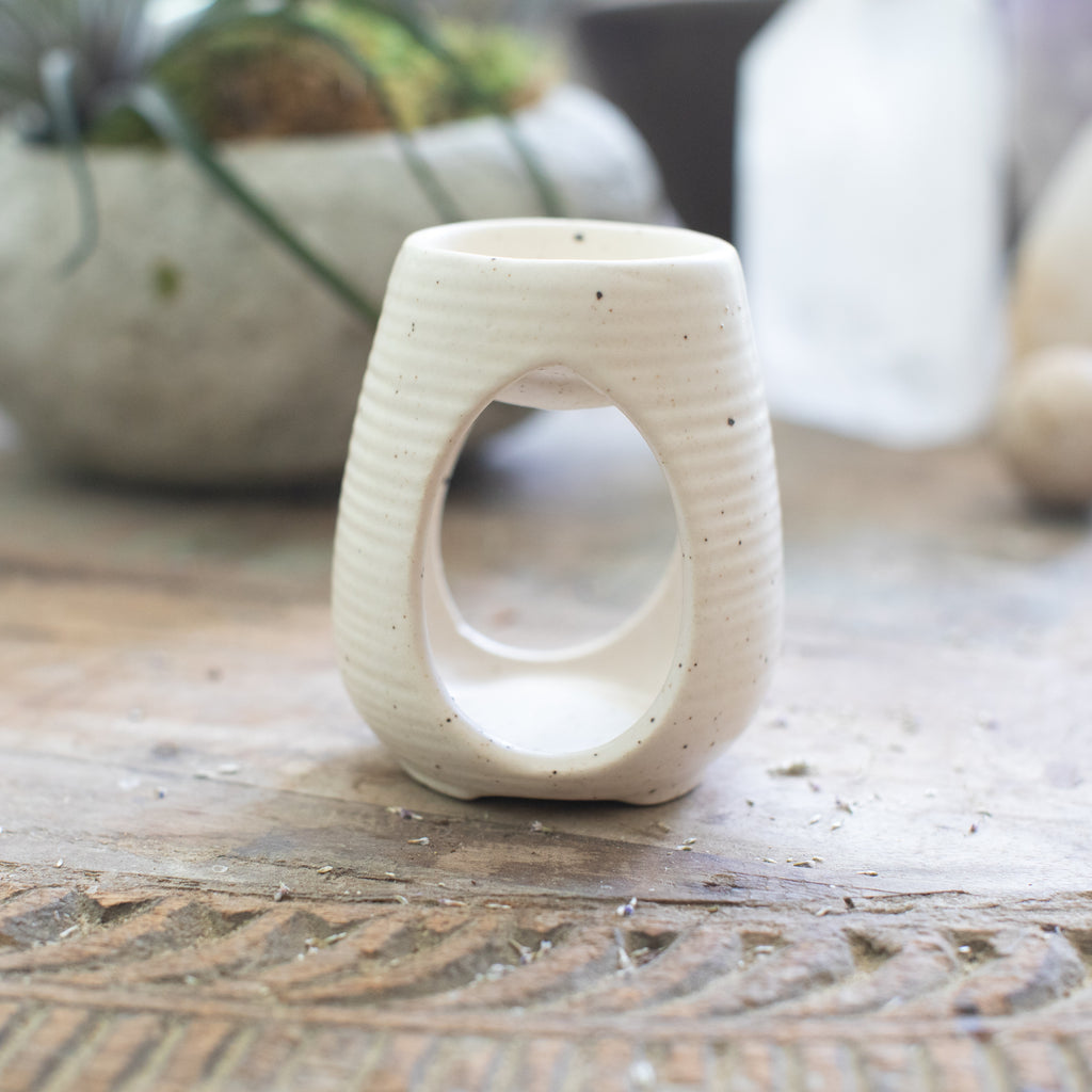 Speckled Ceramic Oil Burner
