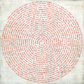 Red Font - Darling, Here's A Short List Spiral Collection Art Print