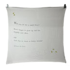 Will You Do Me A Small Favor? (Winnie the Pooh) Swaddle Blanket 47" x 47"