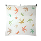 Colorful Birds Swaddle Blanket