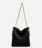 Singapore Pleated Bucket Bag