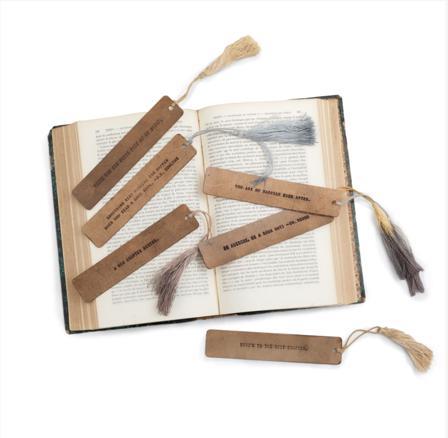  Leather Bookmarks