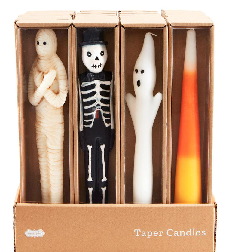 Halloween Taper Candles - Various Styles