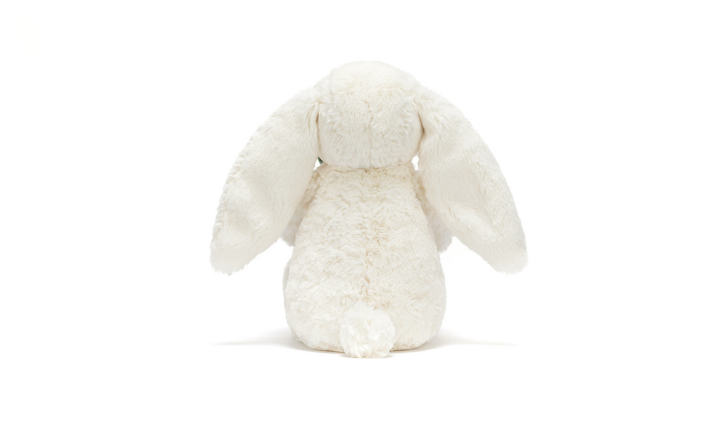 Cream Bunny with Plant