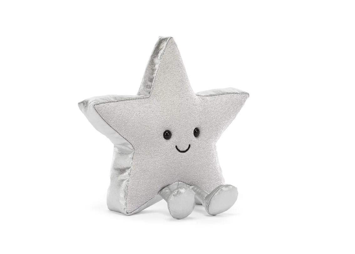 Amuseables Metallic Silver Star